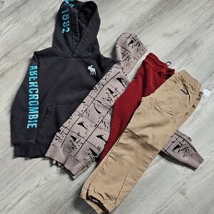 Boys Clothing Lot 4 items Calvin Klein, Abercrombie, H&M Size 6-8